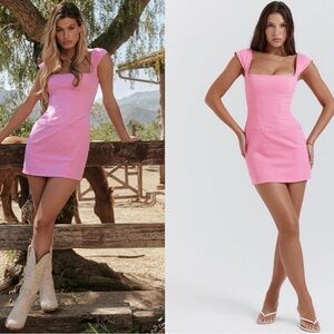 House of CB Pink Mini Dress